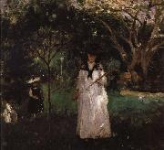 Berthe Morisot fjarilsjkt Germany oil painting artist